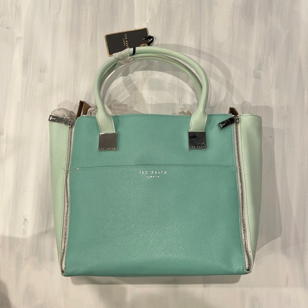 Ted Baker CrossHatch Leather Bag